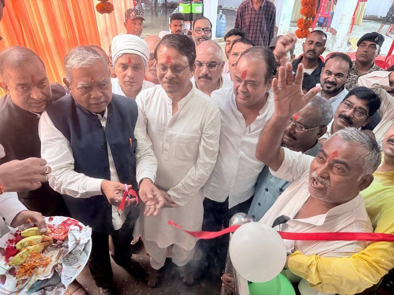 गिरिडीह : कांग्रेस के नए कार्यालय “राजीव भवन” का भव्य उद्घाटन