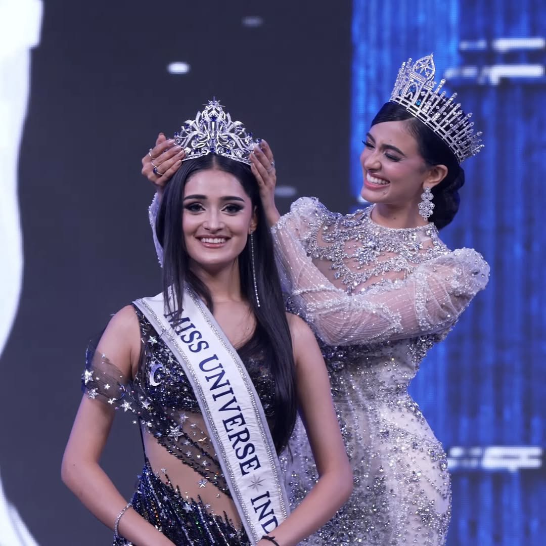 मनिका विश्वकर्मा बनीं मिस यूनिवर्स इंडिया 2025, झारखंड की रिया तिर्की टॉप-7 में शामिल